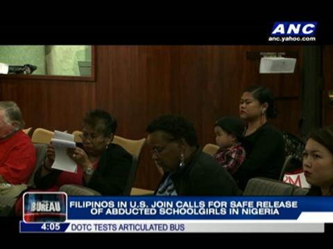 Pinoys join calls for release of seized schoolgirls in Nigeria