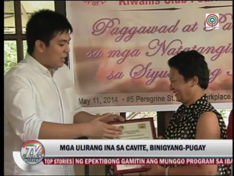 Moms in Cavite honored on Mothers' Day