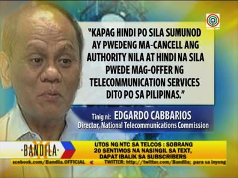 Telcos told to rollback SMS rates to P0.80