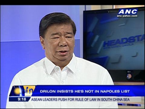 Drilon: I am not in Napoles list