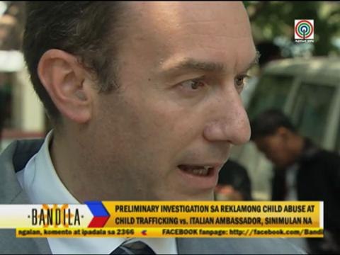 Italian diplomat denies child abuse