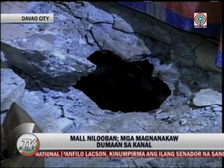 WATCH: Thieves break into Davao City mall