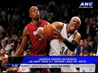 LeBron drops 49 points in Heat’s win vs Nets