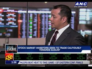 Stock market investors seen to trade cautiously toward August