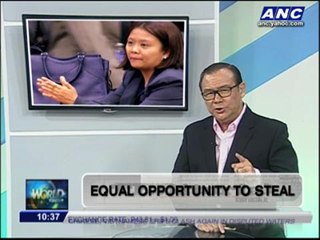 Teditorial: Equal opportunity to steal