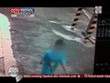 WATCH: Sleeping security guard's gun stolen in Davao