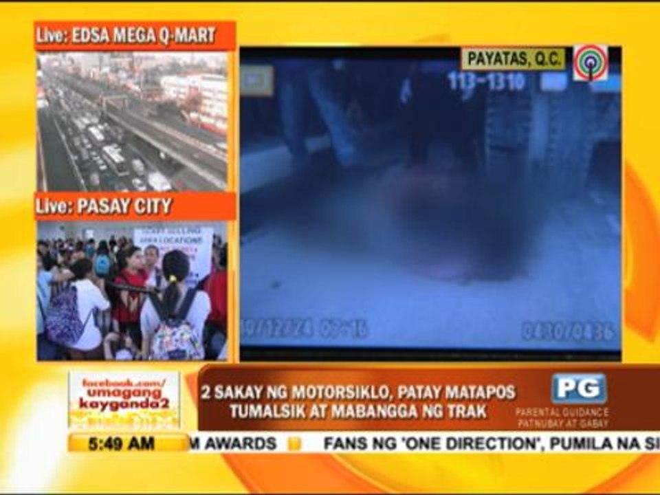 2 motorcycle riders killed in QC road mishap