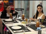 Kris, Carmina, Erich try dishes at NBA Cafe