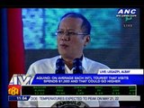 PNoy: Join efforts to mitigate climate change impact