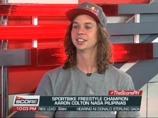 Manila in US motorbike rider's stunt video