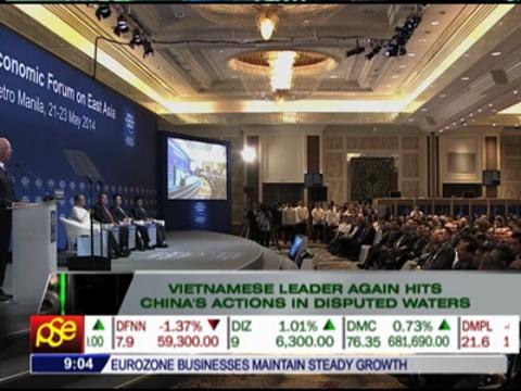 Vietnamese PM hits China anew during WEF