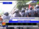 Anti-WEF protesters, cops clash in Makati