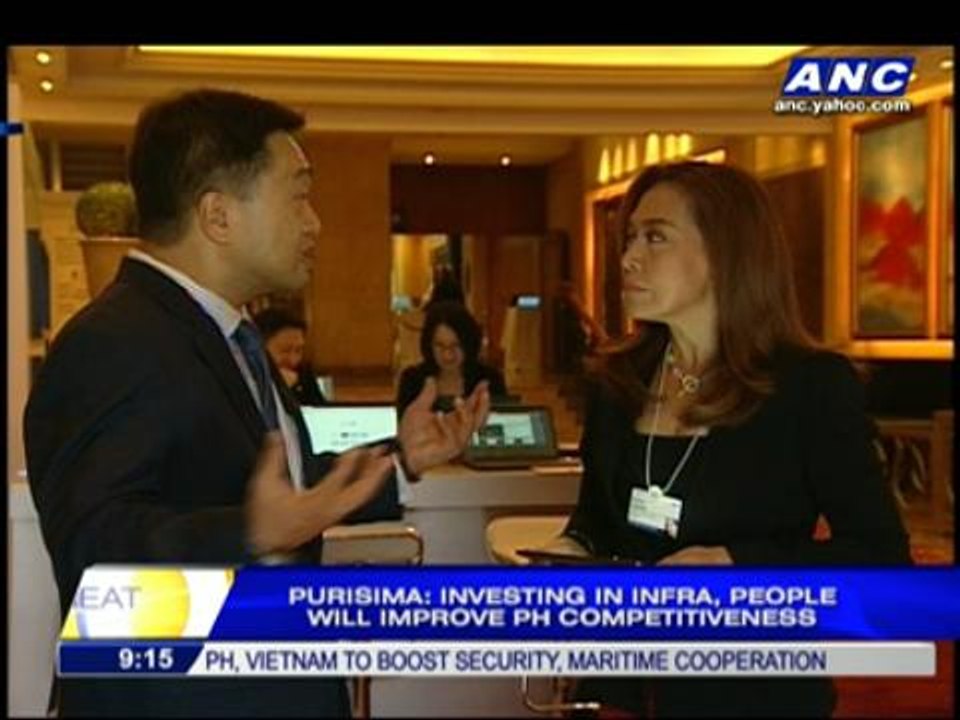 'Investing in infra, people will improve PH competitiveness'