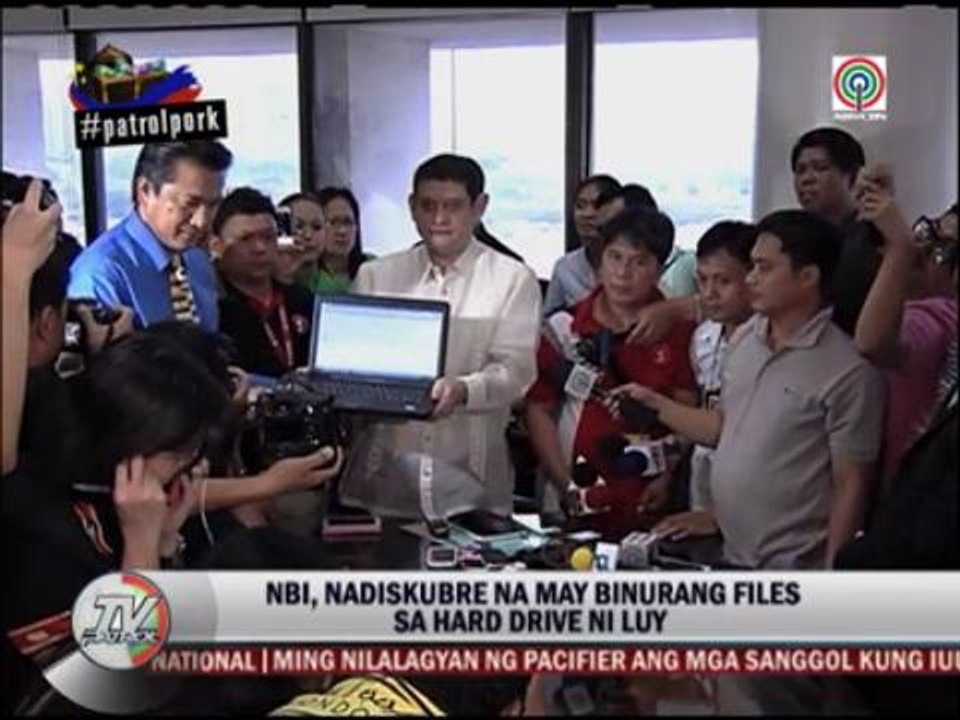 NBI recovers deleted files in Luy disk