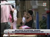 'Yolanda' survivors to gov't officials: Try living in tents
