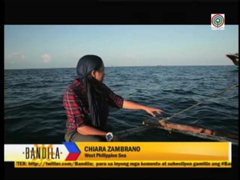 What some Chinese do in disputed waters