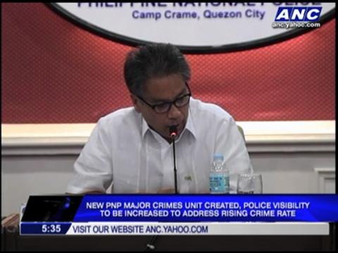 Major crimes unit, more checkpoints vs rising crime rate