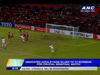 Dedicated Azkals fans celebrate historic win