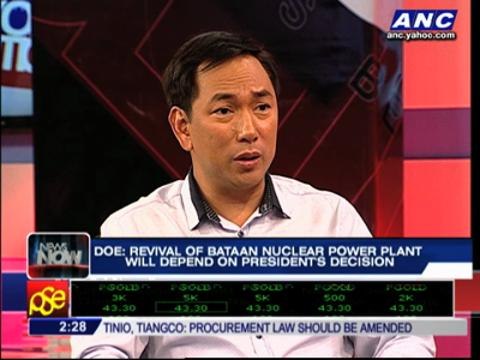 'Revival of Bataan nuclear power plant depends on PNoy'