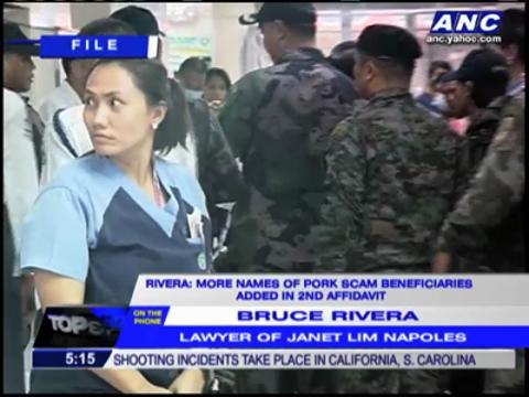 Lawmakers, not Napoles, initiated pork scam - Rivera