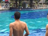 WATCH: Azkals perform pool drills to speed up recovery