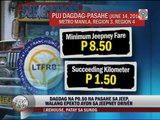 LTFRB approves jeepney fare hike