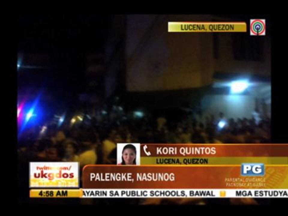 Fire razes Lucena market