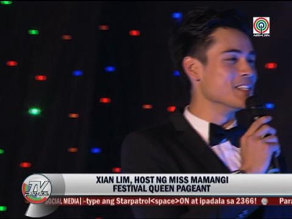 Pageant contestants starstruck with Xian Lim
