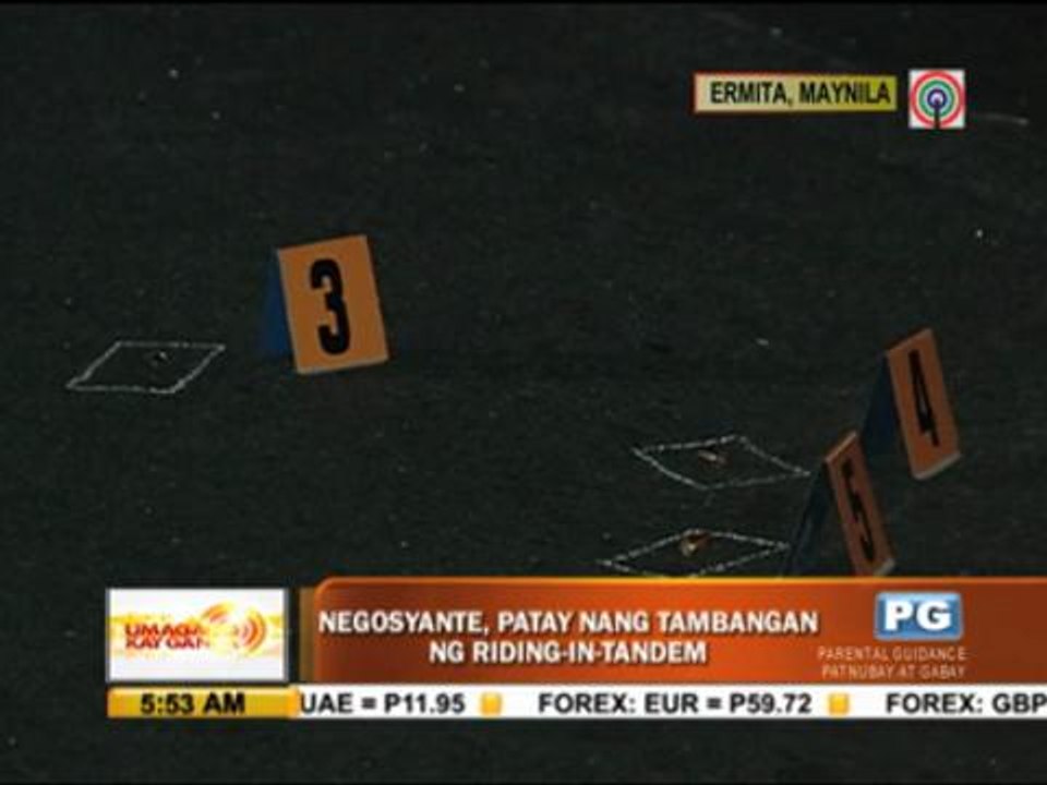 Chinese businessman murdered in Manila