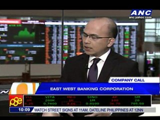 EastWest on track to have 400 branches by end-2014