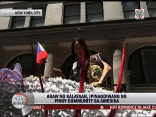 Stars celebrate Independence Day with Pinoys in NYC