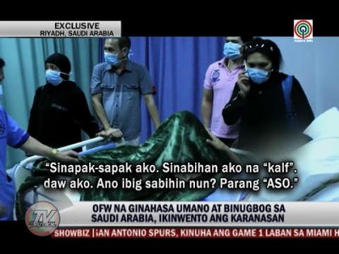 Filipino rape victim in Saudi recalls ordeal