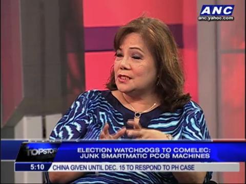 Comelec urged to junk Smartmatic PCOS machines