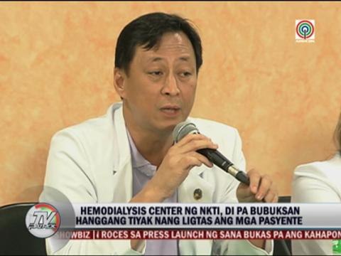 NKTI yet to find out reason for dialysis patients' chills