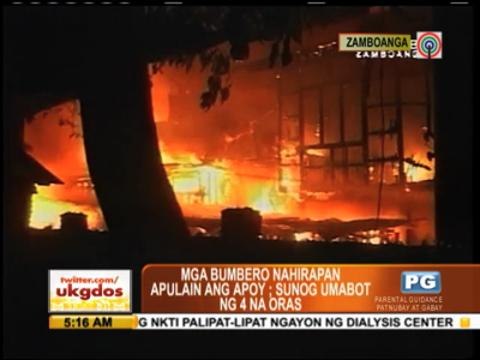 Fire razes 100 homes in Zamboanga City