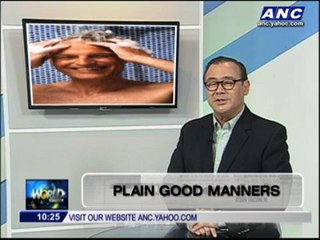 Teditorial: Plain good manners