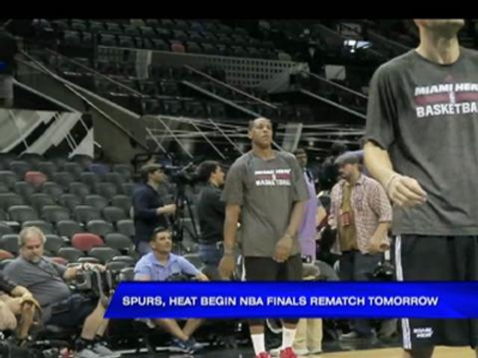Spurs, Heat fired up for Finals rematch