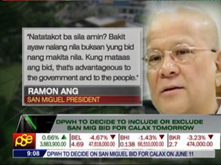 DPWH to decide on SMC bid for CALAX