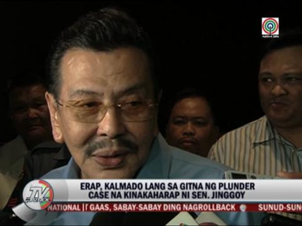 Erap, Jackie show support for Jinggoy