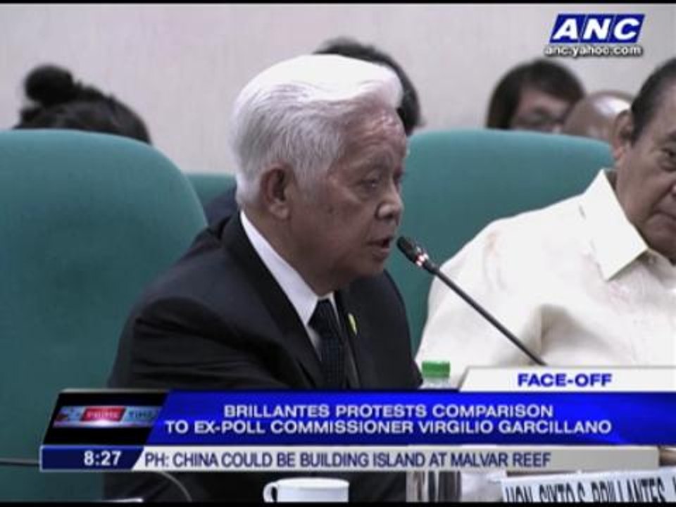 Cayetano, Brillantes clash at Senate hearing
