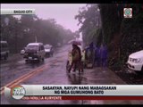 Heavy rain triggers landslides in Baguio City