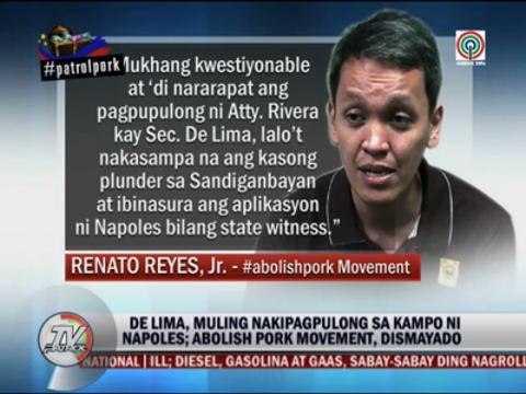 Janet Napoles insists on immunity