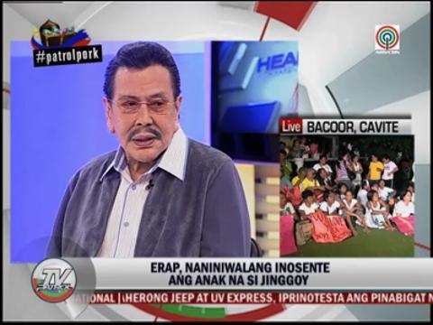 Erap still hurt by Jinggoy-JV rift