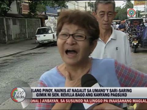 Some Pinoys question Revilla's 'gimmicks'