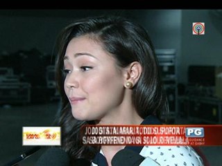 Jodi Sta. Maria plans to visit Bong Revilla