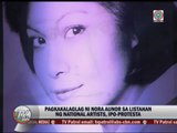 National Artists to protest Nora Aunor snub
