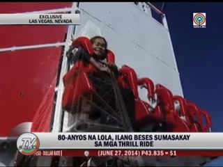 80-year-old repeatedly goes on thrill ride in Las Vegas