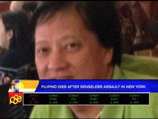 Pinoy dies from senseless assault in NY
