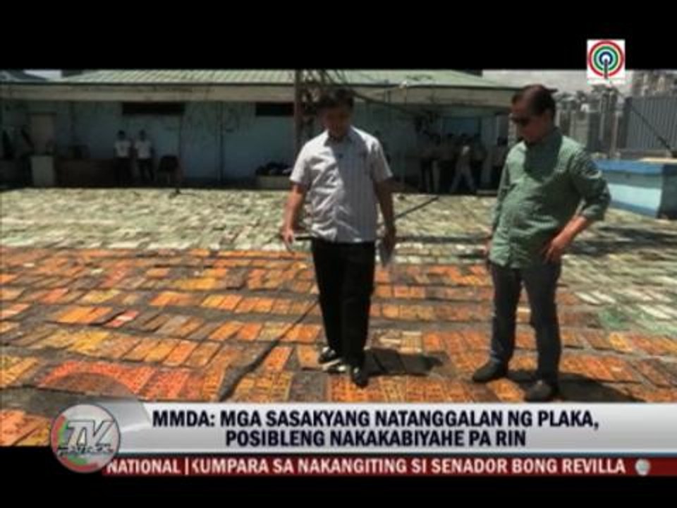 MMDA: Over 20,000 plates left unclaimed