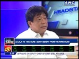 Alcala: I didn't benefit from pork scam